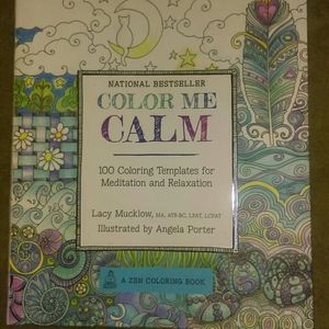 Color Me Calm adult coloring book